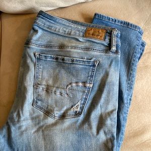American Eagle super stretch jeans